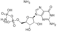 GUANYLYL 5'-PHOSPHORAMIDATE AMMONIUM|胍基5'-氨基磷酸铵盐
