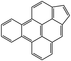 naphtho(1,2,3-mno)acephenanthrylene 结构式