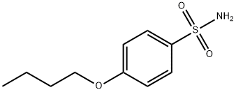 4-(N-BUTOXY)BENZENESULPHONAMIDE Struktur