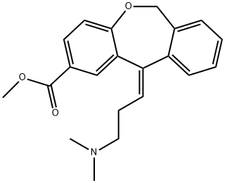 オロパタジンメチルエステル 化学構造式
