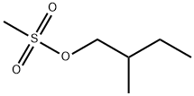 Methanesulfonic acid, 2-Methylbutyl ester Structure