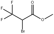2-ブロモ-3,3,3-トリフルオロプロピオン酸メチル 化学構造式