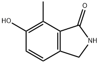 1H-Isoindol-1-one, 2,3-dihydro-6-hydroxy-7-Methyl- Structure