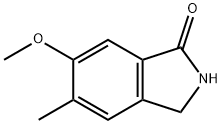 1H-Isoindol-1-one, 2,3-dihydro-6-Methoxy-5-Methyl-|6-甲氧基-5-甲基-2,3-二氢-1H-异吲哚-1-酮