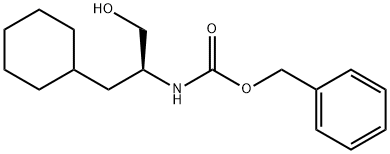 (S)-N-CARBOBENZYLOXY CYCLOHEXYLALANINOL Structure