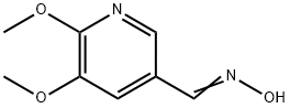 5,6-Dimethoxynicotinaldehyde oxime Struktur