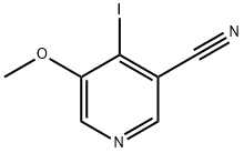 4-Iodo-5-methoxynicotinonitrile, 1138444-07-1, 结构式