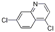 4,7-Dichloroquinoline 化学構造式