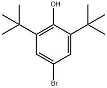 4-Bromo-2,6-di-tert-butylphenol Struktur