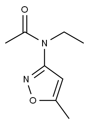 Acetamide, N-ethyl-N-(5-methyl-3-isoxazolyl)- (9CI) Struktur