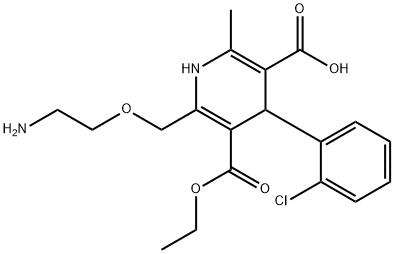Desmethyl amolodipine Struktur
