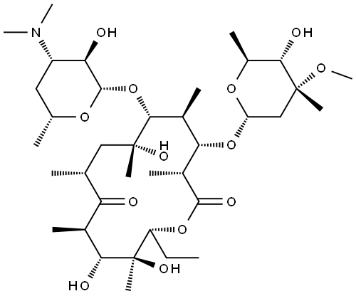 Erythromycin Structure