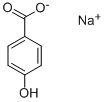 Sodium 4-hydroxybenzoate  Struktur