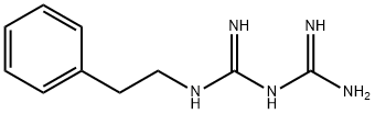 フェンホルミン 化学構造式