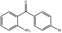 2-氨基-4' -溴苯并二苯甲酮 结构式