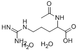 NALPHA-ACETYL-DL-ARGININE DIHYDRATE, 114005-77-5, 结构式
