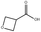 3-オキセタンカルボン酸 化学構造式