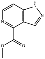 methyl 1H-pyrazolo[4,3-c]pyridine-4-carboxylate Struktur