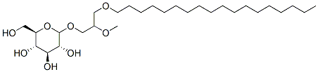 1-O-octadecyl-2-O-methylglycerol-3-glucopyranoside|
