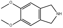 5,6-二甲氧基异吲哚啉, 114041-16-6, 结构式