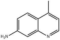 4-甲基-7-氨基喹啉 结构式