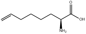 (S)-2-Aminooct-7-enoic acid Struktur