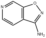 イソキサゾロ[5,4-C]ピリジン-3-アミン 化学構造式