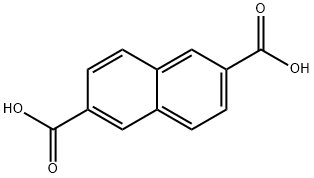 2,6-ナフタレンジカルボン酸 化学構造式