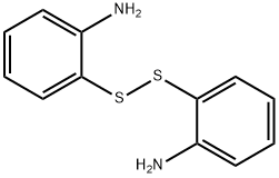 双(2-氨基苯基)二硫 结构式