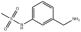 N-(3-AMINOMETHYL-PHENYL)-METHANESULFONAMIDE Struktur