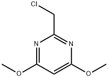 2-Chloromethyl-4,6-dimethoxypyrimidine Structure