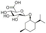 [1S-(1α,2β,5α)]-5-Methyl-2-(1-Methylethyl)cyclohexyl β-D-Glucopyranosiduronic Acid Structure