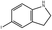 6-IODO-2,3-DIHYDRO-1H-INDOLE Structure