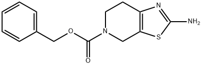 2-Amino-5-Cbz-4,5,6,7-tetrahydro-1,3-thiazolo[5,4-c]pyridine Structure