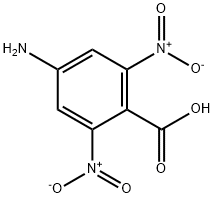 4-氨基-2,6-二硝基苯甲酸 结构式