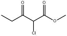 METHYL 2-CHLORO-3-OXOPENTANOATE Structure