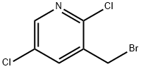 3-(Bromomethyl)-2,5-dichloropyridine Struktur