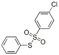 4-Chlorobenzenesulfonothioic acid S-phenyl ester Struktur