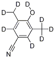 3,5-DiMethyl-4-hydroxybenzonitrile-d8 结构式