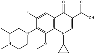 N-Methyl Gatifloxacin Structure