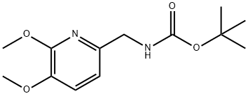 tert-Butyl (5,6-dimethoxypyridin-2-yl)-methylcarbamate Struktur