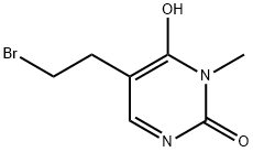 5-(2-bromoethyl)-6-hydroxy-1-methylpyrimidin-2(1H)-one Structure