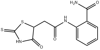 1142207-11-1 2-{[(2-mercapto-4-oxo-4,5-dihydro-1,3-thiazol-5-yl)acetyl]amino}benzamide