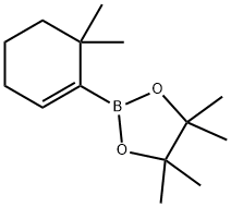 2-(6,6-DiMethyl-1-cyclohexen-1-yl)-4,4,5,5-tetraMethyl-1,3,2-dioxaborolane, 1142225-97-5, 结构式