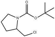 1-BOC-2-Chloromethyl-pyrrolidine Structure