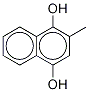 2-Methyl-1,4-naphthalenediol-d8 Structure