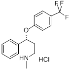 (R)-フルオキセチン塩酸塩 化学構造式