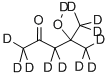 4-羟基-4-甲基-2-戊酮-D12 结构式