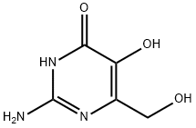 4(1H)-Pyrimidinone, 2-amino-5-hydroxy-6-(hydroxymethyl)- (9CI) Struktur