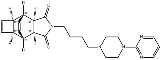扎螺酮 结构式